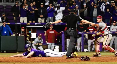LSU beat Arkansas in Game 1 with a walk-off winner (Photo: LSU Athletics)